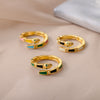 Multicolor Enamel Snake Rings for Women Open Adjustable Stainless Steel Couple Ring Colorful Wedding Aesthetic Jewelry anillos
