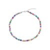 Multicolor Polymer Clay Choker Necklace for Women Boho Soft Pottery Handmade Collar Necklace Holiday Jewelry Beach Accessories
