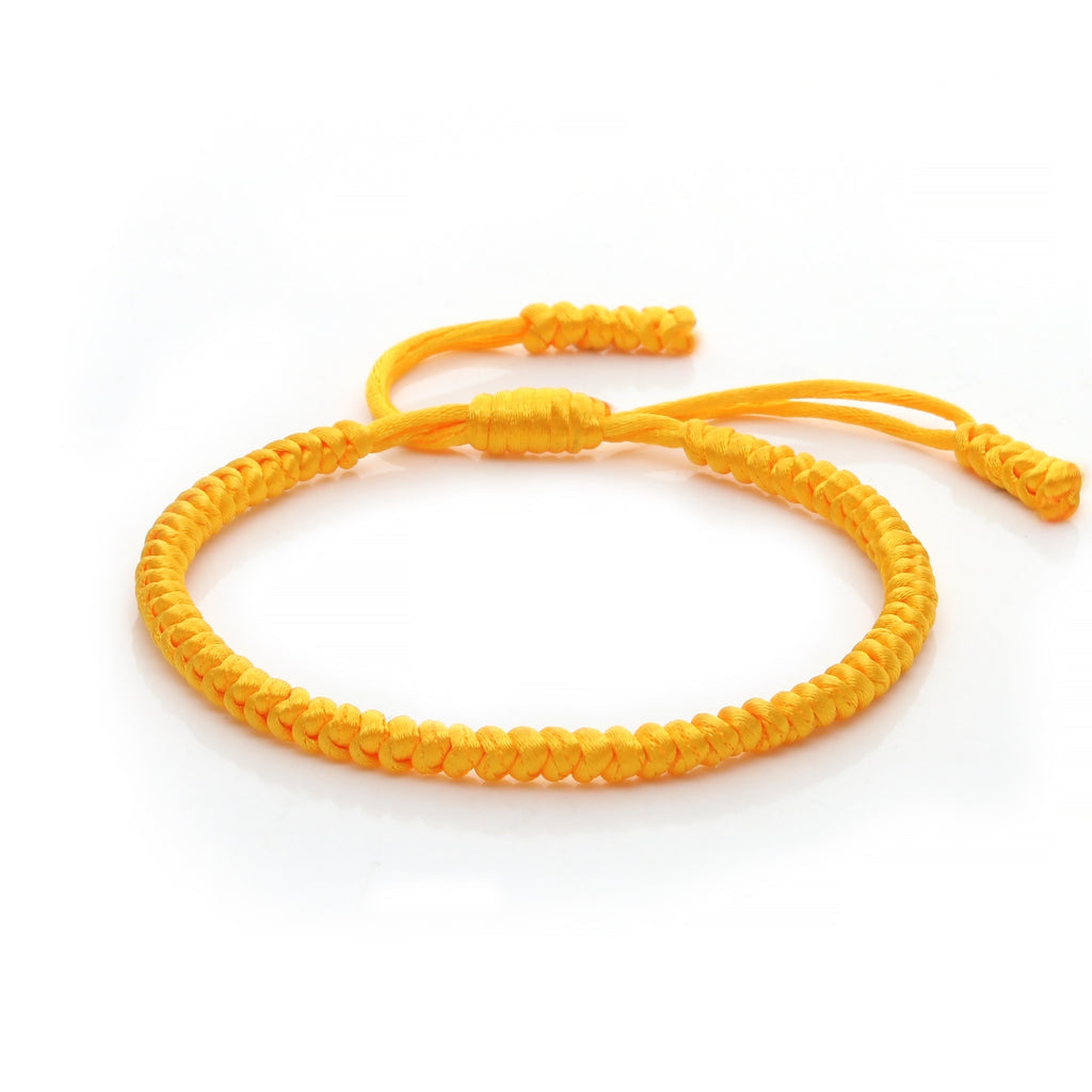 Multicolor Rope Lucky knots Bracelets Women Men Charm Woven Handmade Bangles Braided Adjustable Size Buddhism Jewelry Pulseras