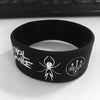 My Chemical Romance Silicone bracelet  Punk Rock Band Music Wristband Bracelet for Women Men