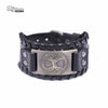 Tree of Life Vintage Wrap Leather Man Bracelets With Antique Bronze Metal Charm Viking Bracelet Jewelry