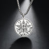 My shape Antique Tetragrammaton Pentacle Pentagram Pendant Charm Necklace Wiccan Talisman Pagen Amulet Jewelry