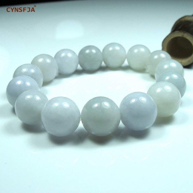 Myanmar Emerald Bracelets Bangle Charm Bracelet Beads Jade Certified Natural A Grade Burmese Jadeite Light High Quality Gifts