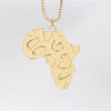 Fashion Single Delicate Egyptian Engraving Ankh Cross Pendant Necklace Men's Gold Color Punk Corss Chain Necklace Jewelry