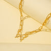 NEULRY Minimalist Elegant Butterfly Necklace Exclusive Design Chain Trendy Ladies