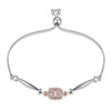NEW 925 Silver Bracelet 12 Constellation Hand Chain Exquisite Shiny Zircon Link Chain Bracelets for Friend Partner Jewelry Gift