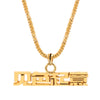 Chinese Character Necklace “Made in China”,“Chasing a Dream","Become super-rich”,"I like you at first sight” For Man Gifts