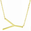 NEW Fashion 45cm Alfabet Initial Necklace Pendant 316L Stainless Steel Gold Letter Necklace Choker long silver necklace pendants