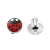 Ear Clip Earrings for Women Anime Jewelry Cosplay Circle and Ladies Polka Dot Cute Clip on Earrings Girls Party Gift