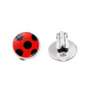 Ear Clip Earrings for Women Anime Jewelry Cosplay Circle and Ladies Polka Dot Cute Clip on Earrings Girls Party Gift
