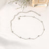 Gothic punk Single layer copper beads chain Article necklace all women sexy metal alloy Clavicle necklace jewelry