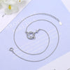 Planet Necklace Female Simple Temperament Short Clavicle Chain 925 Sterling Silver Jewelry Woman Korean Version