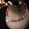 NEW S925 Sterling Silver Bracelet For Women Natural Stone Crysral Lotus Women's Bracelets On The Hand Fine Jewelry YB54