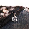 Trendy Invisible Fishing Line Clavicle Necklace Zircon Crystal Charm Pendant Choker Necklace Chain Necklaces Gifts for Women