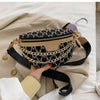 Unique Bag Design Retro Woolen Chest Bag Chain Waist Bag &amp; Elegant Shoulder Bag Messenger Bag Width 24cm