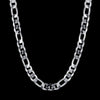 classic 925 Sterling Silver 10MM geometry chain necklace for men woman 20/24 inches designer wedding jewelry gifts