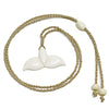 NGX037 Man Jewelry Zealand Maori Tribes Pendant Natural Yak Bone Fish's Tail  Womens Hemp Rope Weaving Surfing Necklace