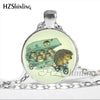 NS-00784 New Hedgehog In The Fog Silver Pendant Necklace Long Chian Statement Handmade Fashion Hedgehog Necklace For Women HZ1