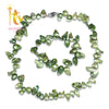 [NYMPH]Baroque Pearl Jewelry Sets Natural Irregular Choker Necklace & Bracelet New Trendy Party For Women Girl [T214]