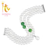 Pearl bracelets in Charms Pearl jewelry pearl bracelets 18CM Agate Bracelet S102