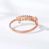 Nama Kustom Cincin untuk Wanita Baja Tahan Karat Warna Emas Pribadi Inisial Cincin Bahasa Inggris Kuno Huruf Huruf Perhiasan Anillos Mujer