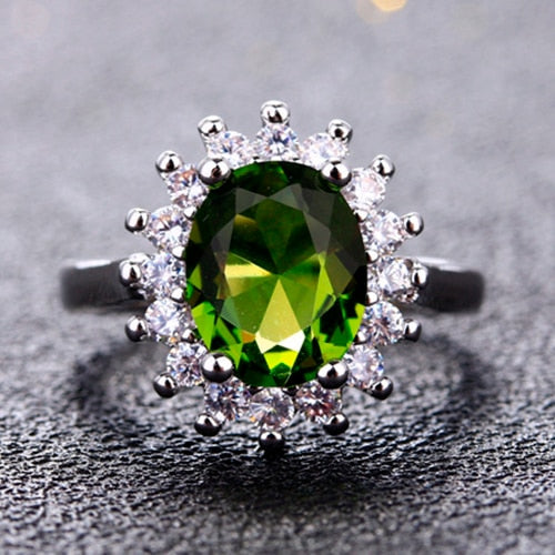 Nasiya New Multicolor 100% 925 Sterling Silver Rings Flower Romantic Finger Ring for Women Wedding Jewelry Wholesale Size 6-10