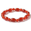 Natural Agate Beads Bracelet Fine GemStone Beaded Elastic Line Bracelet Men Jewelry Women Bracelet Can Drop Shipping