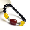 Natural Agate Beads Bracelet Fine GemStone Beaded Elastic Line Bracelet Men Jewelry Women Bracelet Can Drop Shipping