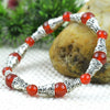 Natural Agate Beads Bracelets Natural GemStone Beaded Elastic Line Bracelet Men Jewelry Women Bracelet Can Drop Shipping