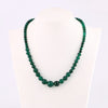 Natural Agate Necklace Bead Jewelry Women Tower Chains Power Stone Black Green Agate Short necklace power jewelry Choker Collar