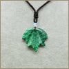 Natural Black Crystal Maple Leaves Pendant Necklace 8 Color Long Necklace Stone Necklace For Women Jewelry Wedding Beads Knotted