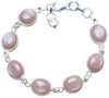 Natural Calcite Handmade Unique 925 Sterling Silver Bracelet 7 1/4-8 Y0873
