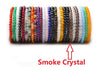 Natural Crystal Bracelets Tourmaline Agate Rose Quartz Tiger Eye Amethyst Fluorite Goldstone Schorl Aquamarine Lapis lazuli