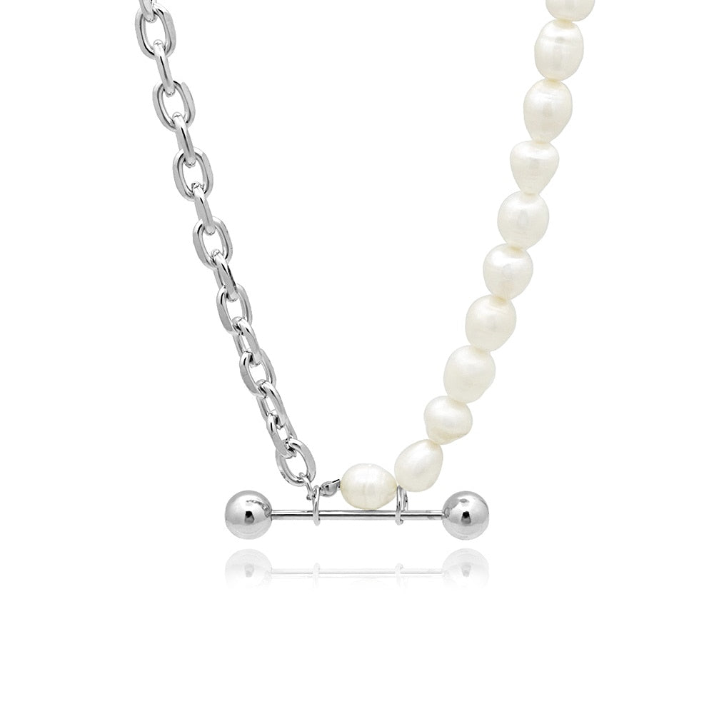 Natural Freshwater Pearl Beads Choker Baroque pearl Jewelry Gift Women  2021 trend