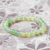 Natural Green Agate Beads Bracelets Jewelry Fine GemStone Beaded Elastic Line Bracelets For Men&Women Gifts Drop Shipping