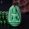 Natural Green Buddha A Buddism Buddha Pendant Saint Cut The Life Of Buddha Zodiac Men And Women Necklace Will D Jade emerald