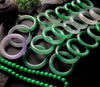 Natural Jade Bracelet Ice Seeds Green