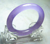 Natural Jade Grade A Ice Violet Bangle New Violet Jade Bracelet Burma Jade Bangle For Woman Gifts Drop Shipping