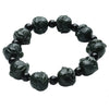 Natural Jade Handmade Carved Monkey Head Bracelet BraceletWomen Mens Gemstone Jewelry Gift Wholesale