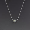 Natural Labradorite Chokers Necklaces Rope Chain 925 Silver Healing Crystal Fine Jewelry Women #o029n