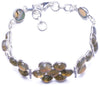 Natural Labradorite Handmade Unique 925 Sterling Silver Bracelet 7 1/4-8 Y1325