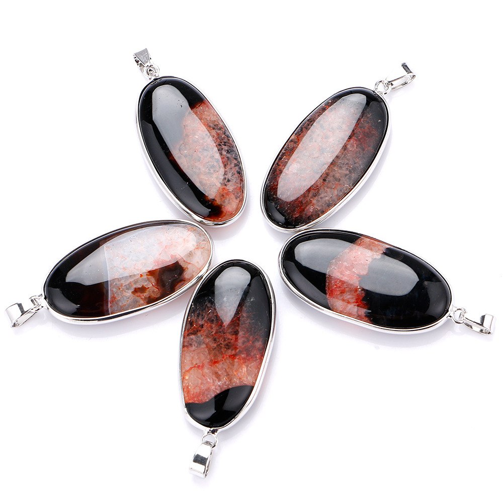 Natural New Fashion 100% Multicolor Regenbogen Crystal Necklace Women Wassertropfen Halskette Charm Prom Party Pendant Jewelry