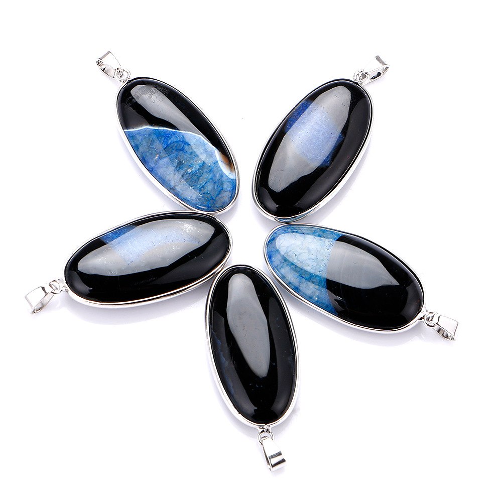 Natural New Fashion 100% Multicolor Regenbogen Crystal Necklace Women Wassertropfen Halskette Charm Prom Party Pendant Jewelry