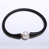 Natural Pearl Bracelet White Black Sporty Bracelet Hologram Bracelets 11-12mm Big Pearl, Best Gift for Women