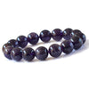 18K Rose Gold Bracelets Natural Amethyst Bracelet for Women Girls Cute Fine Jewelry Genuine Rose Gold Chain Bracelet
