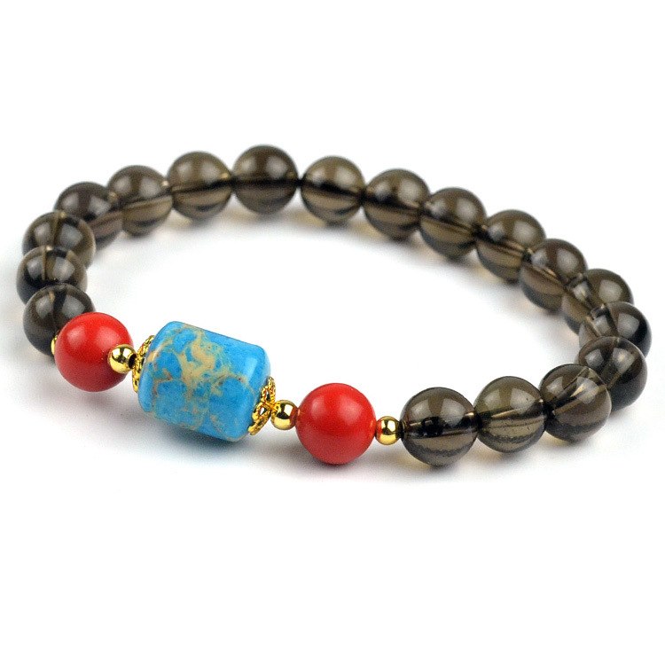 Natural Quality Grade A Smoky Quartz Bracelets, Fine Gemstone Bracelets Jewelry For women Gifts with certificate Drop Shipping