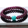 Natural Red Jade Bracelet Collocation 10-11mm Icy Stone Hand Carved Jewelry Gifts Wholesale