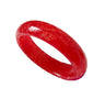 Natural Red Jade Wide Bracelet Fashion Temperament Jewelry Gems Accessories Gifts Wholesale