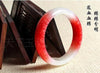 Natural Red Jadeite Bangle Bracelet Fashion Temperament Jewelry Gems Accessories Gifts Wholesale
