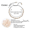 Natural Seashell Necklace Collar Choker Boho Summer Conch Shell Bracelets Rope Chain Handmade Women Bracelet Neckaklaces Jewelry